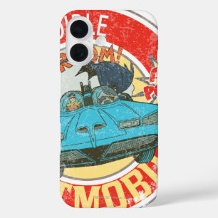 Het ongelooflijke Batmobile pictogram iPhone 16 Hoesje