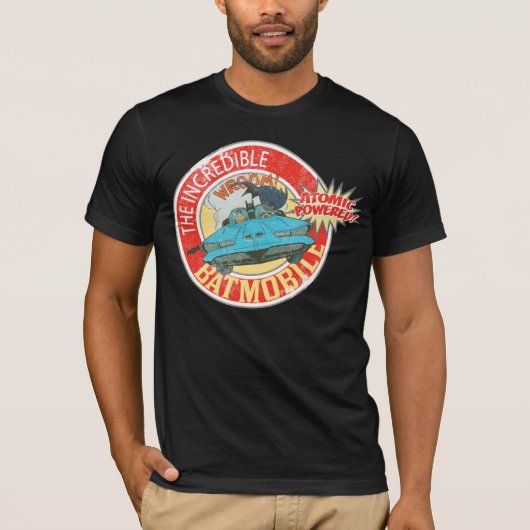Het ongelooflijke Batmobile pictogram T-shirt (Voorkant)