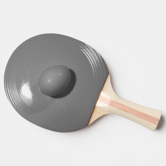 Het ongelooflijke eetbare tafeltennisbatje (Zijkant)