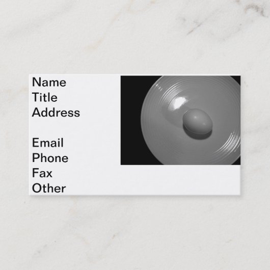 Het ongelooflijke eetbare visitekaartje (Voorkant)