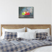 Het ongenode gast schilderij van Alfred Fox Canvas Afdruk (Insitu (Slaapkamer))