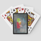Het ongenode gast schilderij van Alfred Fox Pokerkaarten (Achterkant)