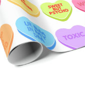 Het ongepaste Snoep van het Gesprek Cadeaupapier (Rol Hoek)