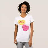 Het ongepaste Snoep van het Gesprek T-shirt (Voorkant volledig)