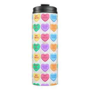 Het ongepaste Snoep van het Gesprek Thermosbeker