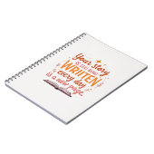 Het ongeschreven hoofdstuk: Boek & Sterren Kunst Notitieboek (Linkerzijde)