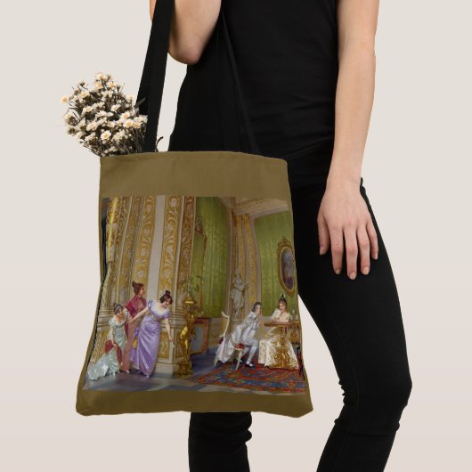 Het ongeziene publiek tote bag (Dichtbij)