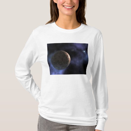 Het onlangs ontdekte planeet-achtige object t-shirt (Voorkant)