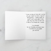 Het online Wenskaart van de Vriend Kaart (Binnen)