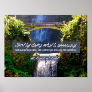 Het onmogelijke doen poster