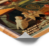 "Het onmogelijke Julian Strande" Vintage Poster (Hoek)