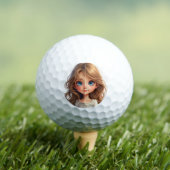 Het onschuldige meisje golfballen (Insitu Shirt)