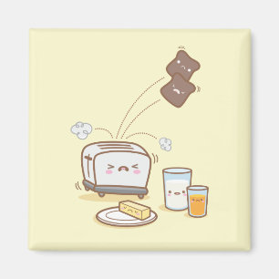 Het ontbijt is geruïneerd Magnet