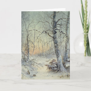 Het Ontbijt van de winter Kaart