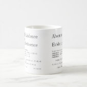 Het ontbreken van bewijs is een bewijs van afwezig koffiemok (Center)