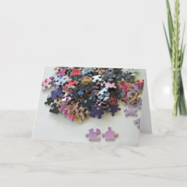 Het ontbreken van puzzelstukjes op een kaart