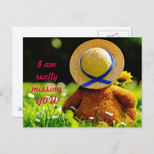 Het ontbreken van uw ritter briefkaart (Voorkant / Achterkant)