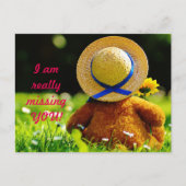 Het ontbreken van uw ritter briefkaart (Voorkant)