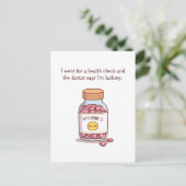Het ontbreken van vitamine U Funny Valentijnsdag Briefkaart (Staand voorkant)