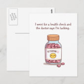 Het ontbreken van vitamine U Funny Valentijnsdag Briefkaart (Voorkant / Achterkant)