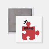 Het ontbrekende stuk magneet (Voorkant / Achterkant)