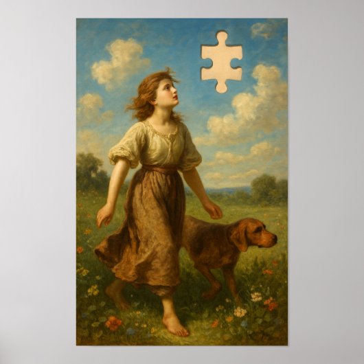 Het Ontbrekende Stuk  Poster (Voorkant)