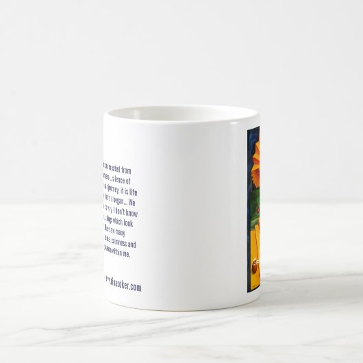 Het ontcijferen van de reis - mok (Center)