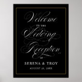 Het Onthaal van het Manuscript van Elegant aan de  Poster (Voorkant)