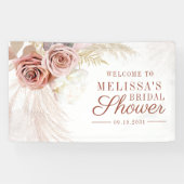 Het Onthaal van het Manuscript van Pampas Grass Ta Spandoek (Horizontaal)