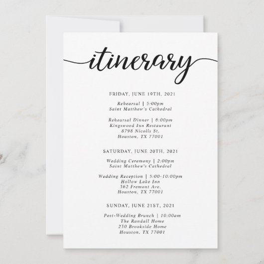 Het Onthaal van het Weekend van de bruiloft en de (Achterkant)