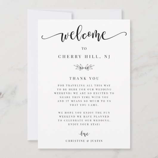 Het Onthaal van het Weekend van het huwelijk en de (Voorkant)