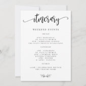 Het Onthaal van het Weekend van het huwelijk en de (Achterkant)