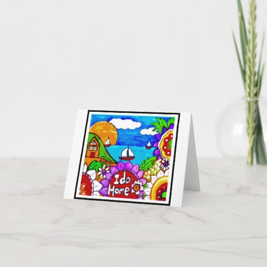 Het onthaal van Idaho, Idahome, Makelaar in Kaart (Voorkant)