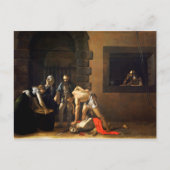 Het Onthoofden van St John Doopsgezind door Briefkaart (Voorkant)