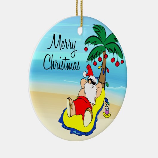 Het onthullen van kerstversiering voor Kerstmis in Keramisch Ornament (Rechts)