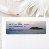 Het onthullen van Lichte Adresetiketten Etiket (Insitu)