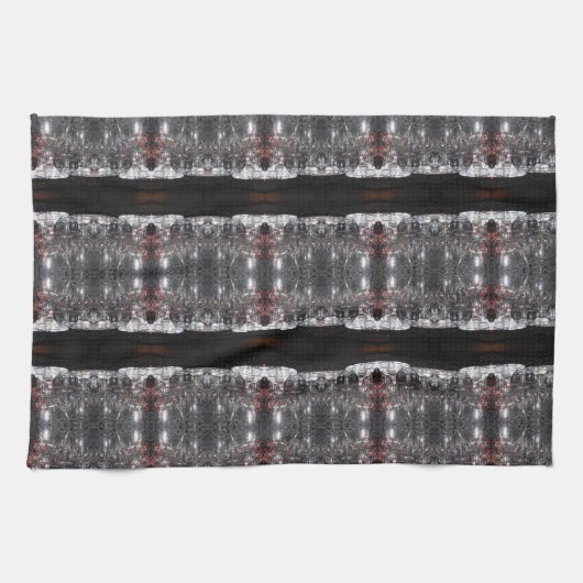 Het ontrafelen dat nooit Statisch voelt Theedoek (Horizontaal)