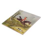 Het ontruimen van een Ditch, 1839 (olie op paneel) Tegeltje (Zijkant)