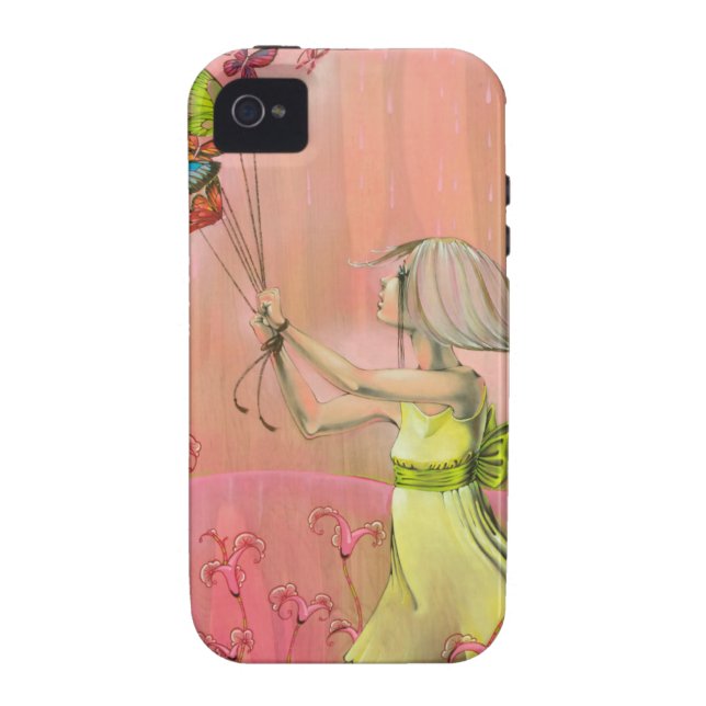 Het "Ontsnappingsplan" iphone hard hoesje met sili (Achterkant)