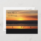 Het ontspannen in San Diego Briefkaart (Voorkant / Achterkant)