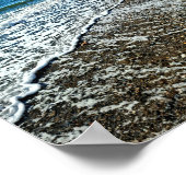 Het ontspannen van strandvibes in Kinghorn, Fife, Poster (Hoek)