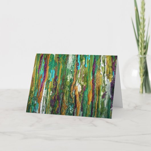 Het ONTSPRUITEN STAART Kaart (Voorkant)