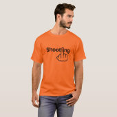 Het Ontspruiten van de t-shirt Tik (Voorkant volledig)