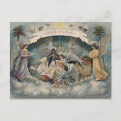 Het ontstaan van Jesus Holiday Briefkaart (Voorkant)