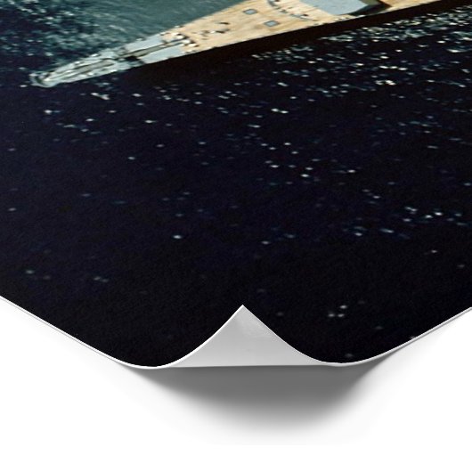 Het ontsteken van volledig Omgevatte Posters (Hoek)