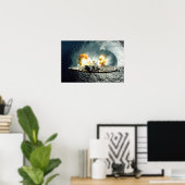 Het ontsteken van volledig Omgevatte Posters (Thuiskantoor)