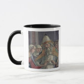 Het ontvangen van de Ring, van het huwelijk van de Mok (Links)