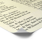 Het Ontvangen Zetel met uw Foto Poster (Hoek)