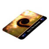 Het ontvouwen van Fern, Nieuw-Zeeland, Wilde natuu Magneet (Linkerzijde)