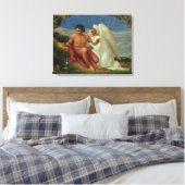 Het ontwaakte geweten canvas afdruk (Insitu (Slaapkamer))